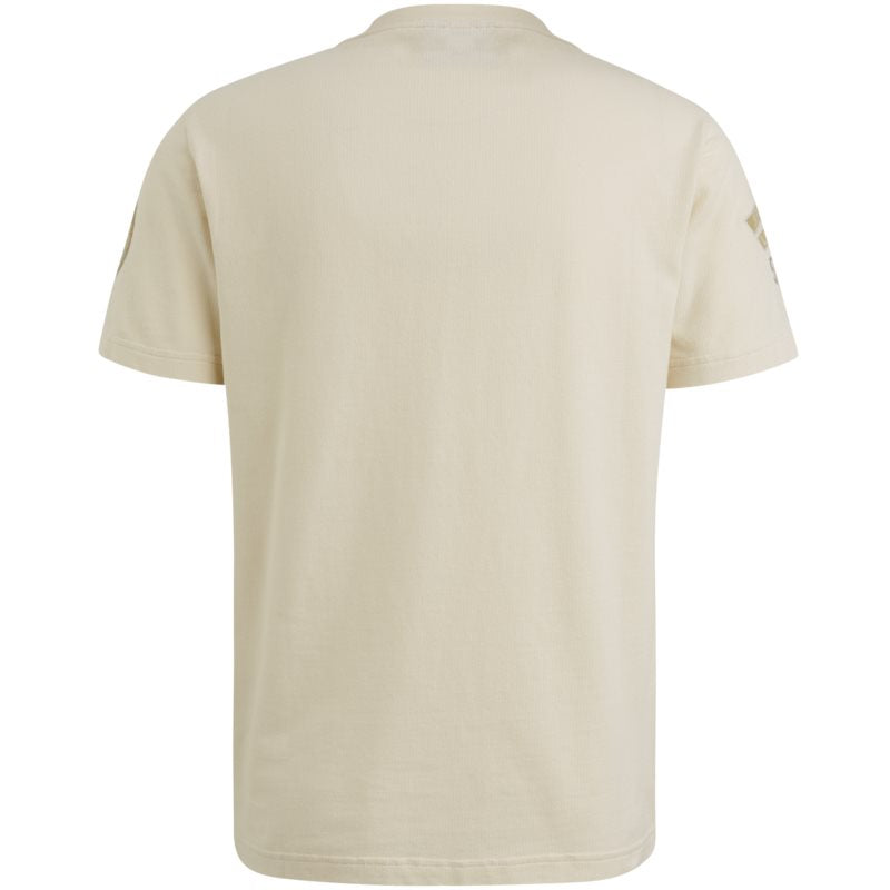T-shirt met structuur