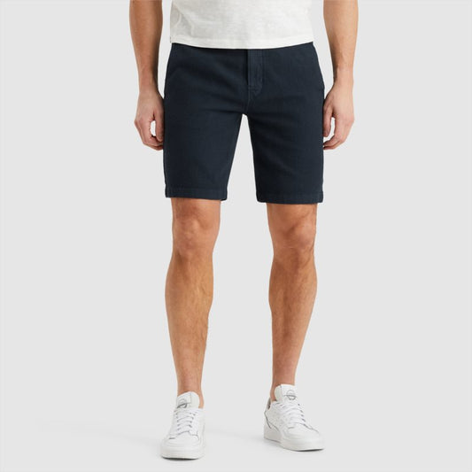 Chino shorts met structuur