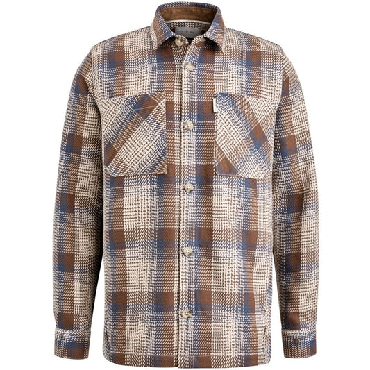 Overshirt in ruitpatroon