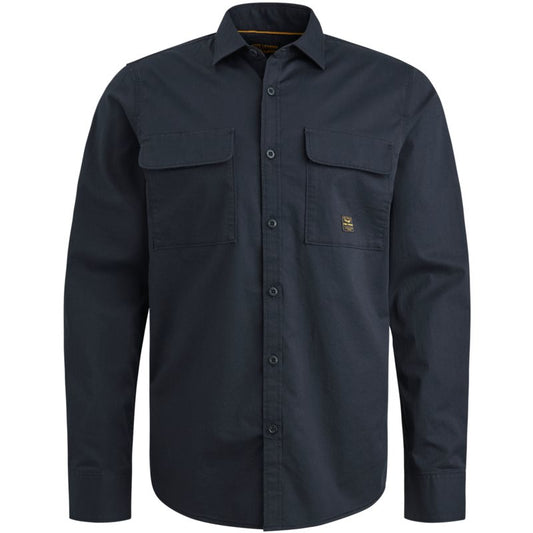 Overshirt van stretch katoen