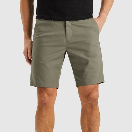 Riser slim fit shorts
