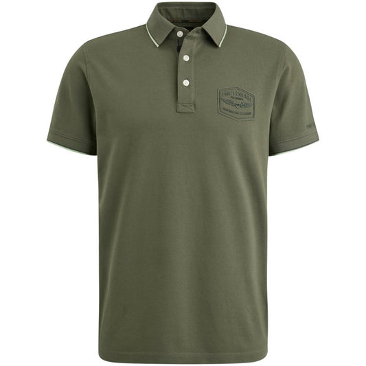 Short sleeve polo Stretch piqu