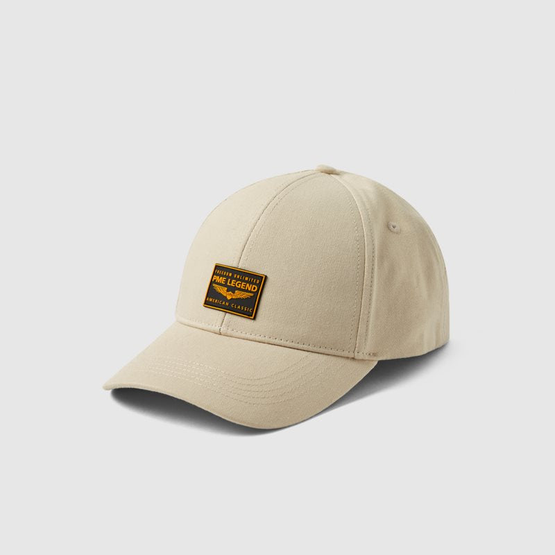 Twill Cap with rubber badge